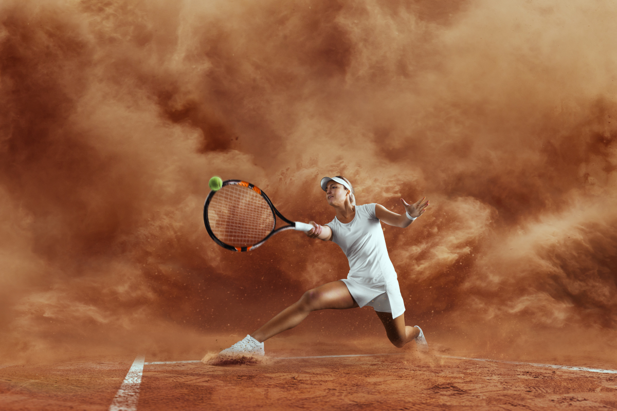 Tennis-Spielerin